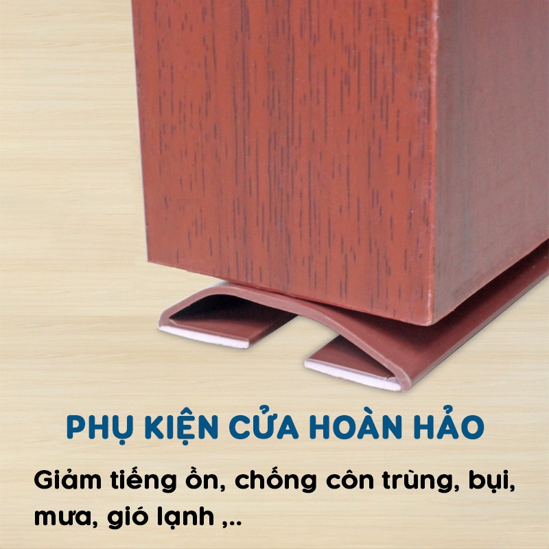 Thanh Chống Bụi, Côn Trùng Dán Sàn - Phụ Kiện Cửa KAPU