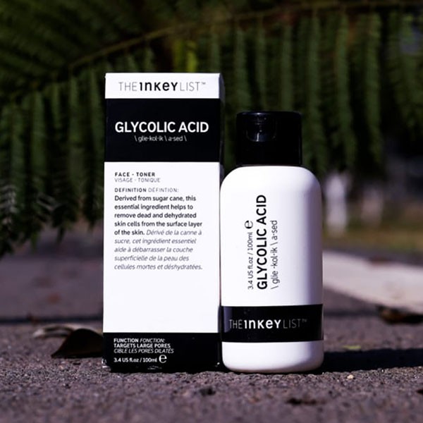 (BILL US) - Nước hoa hồng làm sạch, thu nhỏ lỗ chân lông THE INKEY LIST Glycolic Acid Toner 100ml