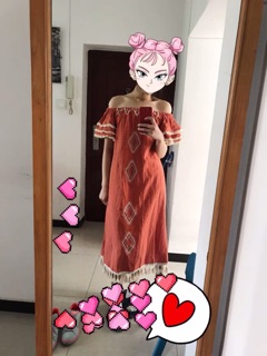 [HÀNG ORDER] VÁY MAXI BOHO TRỄ VAI TAY BỒNG (ảnh thật)
