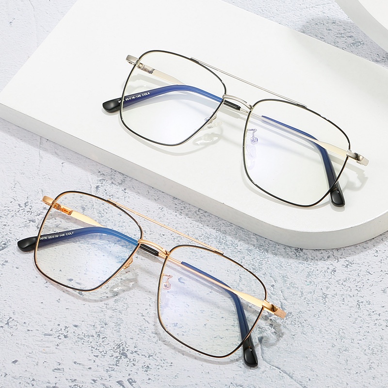 Kính Mát Gọng Kim Loại Chống Bức Xạ