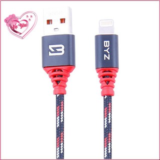 Cáp sạc nhanh BYZ dài 3 mét cổng Light - micro USB - TyceC