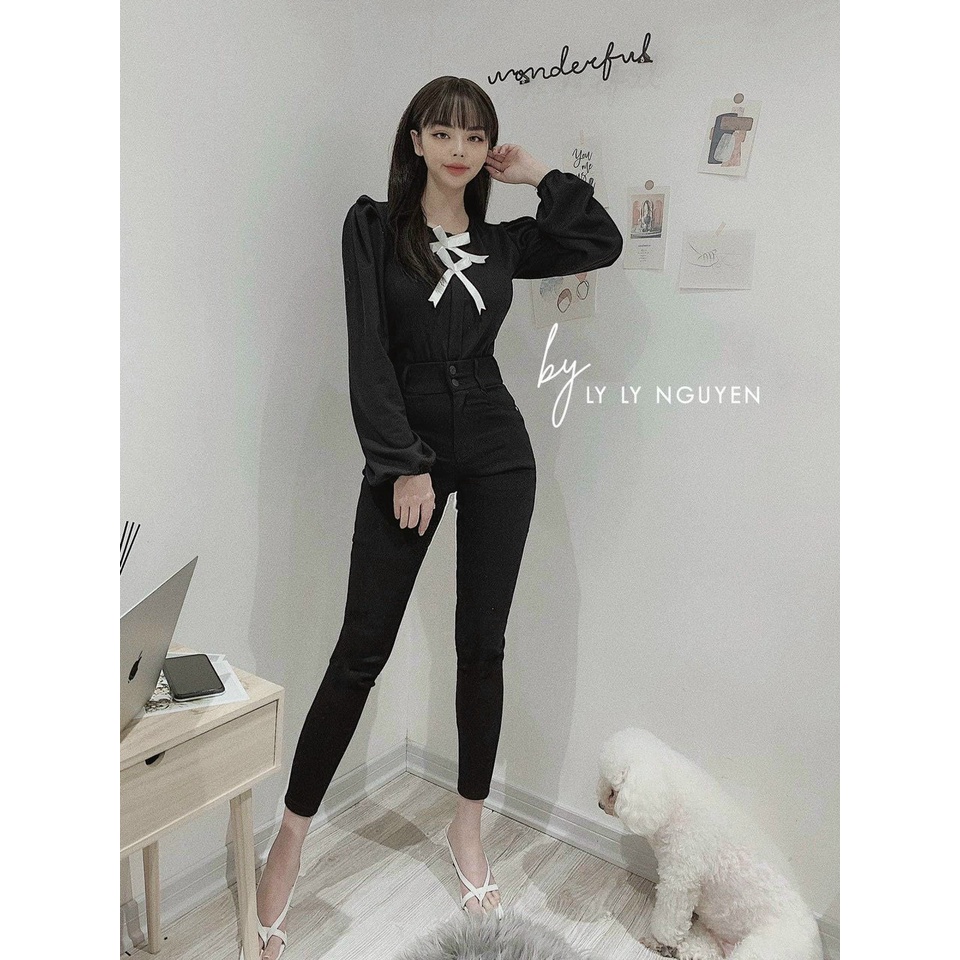 Quần Legging Nữ CHIPY Cao Cấp Nâng Mông Siêu Co Giãn Chất Kaki Thô Mềm Thoáng Mát | BigBuy360 - bigbuy360.vn
