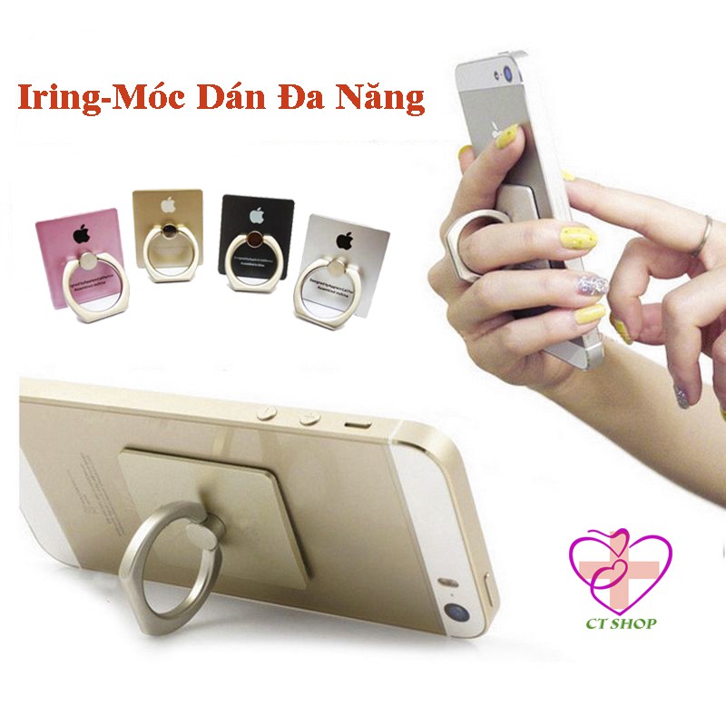 Iring - Móc Dán Điện Thoại Đa Năng Logo Táo