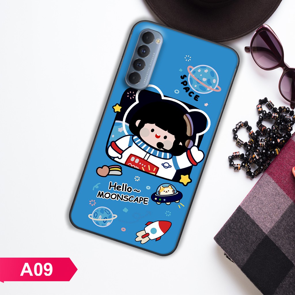 ỐP LƯNG OPPO RENO 3/ RENO 3 PRO/RENO 4/RENO 4 PRO/RENO 5 HÌNH THÁM TỬ MẶT TRĂNG CỰC ĐÁNG YÊU-GIÁ CỰC SỐC