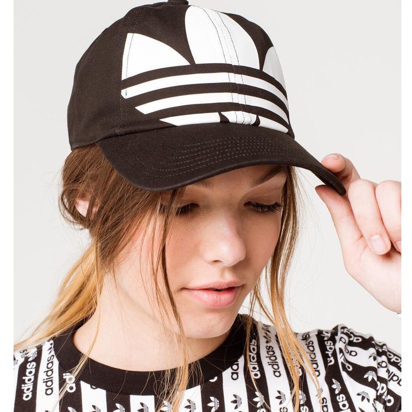 FREESHIP + VIDEO THẬT  Mũ Adidas Originals RELAXED BIG TREFOIL HAT - Full Màu CM3916 | CAM KẾT 100% CHẤT LƯỢNG NHẤT