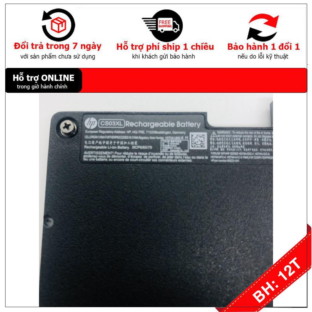 [BH12TH] Pin Laptop HP Elitebook 745 755 840 850 G3 G4 ZBook 15U G3 G4 Mã Pin CS03XL . Có Video Thực Tế