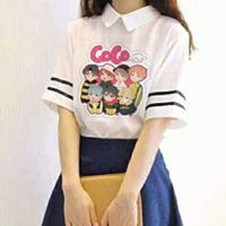 Áo sơ mi BTS BT21