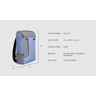 Balo laptop Simplecarry K7
