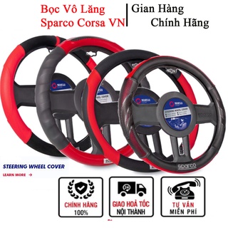 [SPARCO CHÍNH HÃNG] Bọc vô lăng cao cấp SPARCO chính hãng thương hiệu ý-Đủ các mẫu