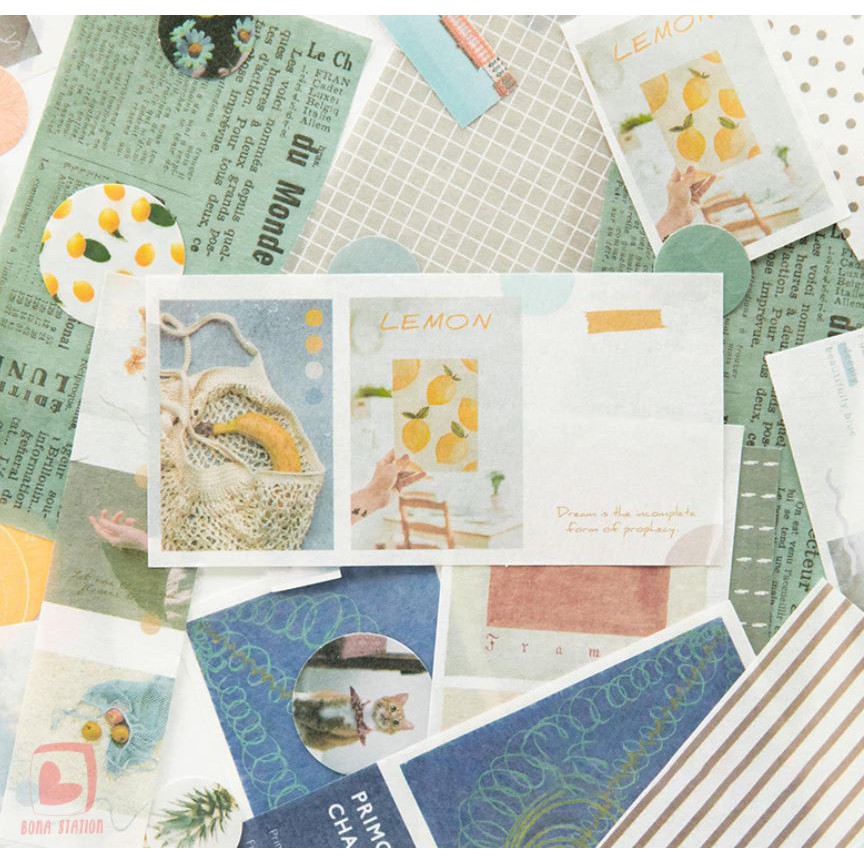 Bộ 40 sticker hình dán Pocket Tapes | BSB029