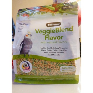 Hạt rau củ VeggieBlend flavor dành cho Vẹt gói nguyên seal