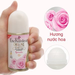 Lăn khử mùi hương nước hoa  tươi Enchanteur 50ml ( nước trong)