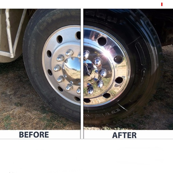 Kem đánh bóng kim loại , Chrome - Turtle Wax Chrom Polish 355ml.