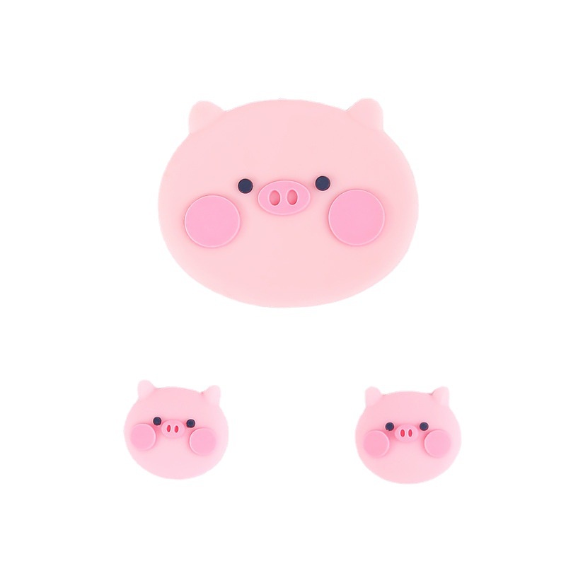 [SIÊU RẺ❤️] – Que cắm Silicon - Heo con (Mẫu 55) - Trang trí bánh sinh nhật bánh kem