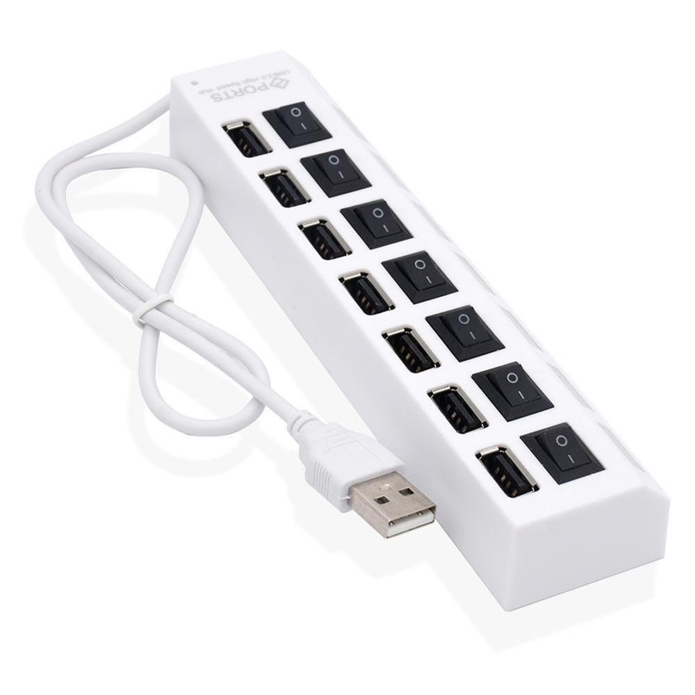 Hub Chia 7 Cổng Usb 2.0 Cho Laptop