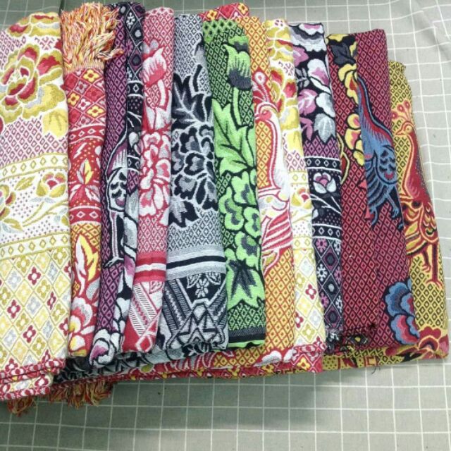 Chăn thổ cẩm boho họa tiết dân tộc ấm