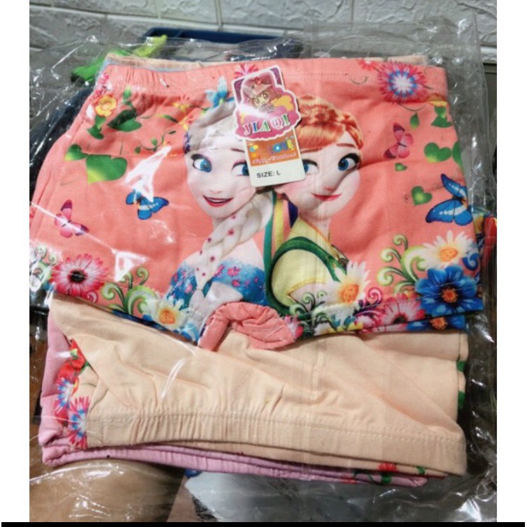 Quần Chip Đùi Elsa, hello kitty, nữ hoàng băng giá Cho Bé (quần đùi trong váy cho bé) - nhiều màu - đủ size siêu rẻ