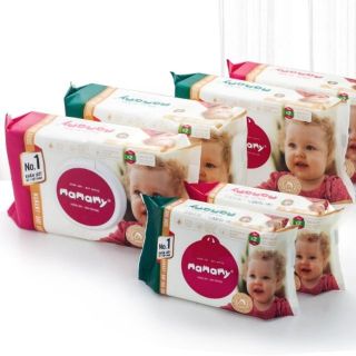 Combo 5 gói giấy ướt Mamamy 100 tờ