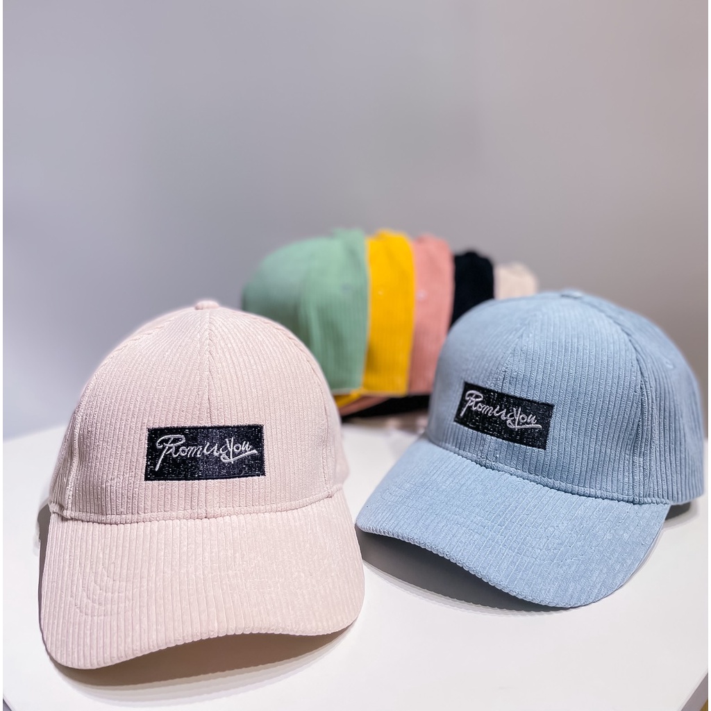 Mũ - Nón Lưỡi Trai Unisex Nam Nữ Thêu Chữ PROMISSYOU 441 Thời Trang - Hata24h