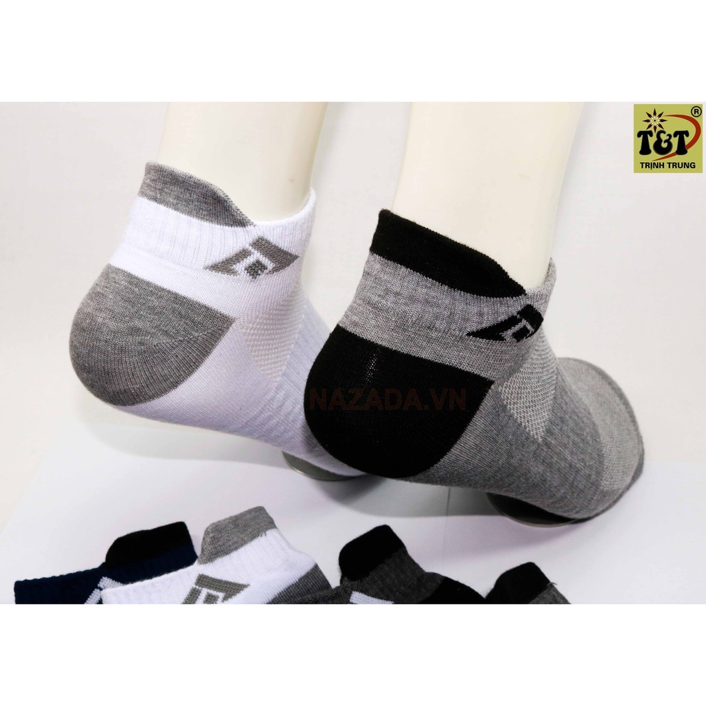 COMBO 4 TẤT NAM CỔ NGẮN T&amp;T CHỐNG HÔI CHÂN GT