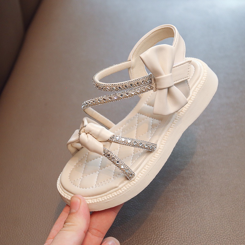 Sandal Thiết Kế Mới Thời Trang Theo Phong Cách Hàn Quốc Cho Bé Gái