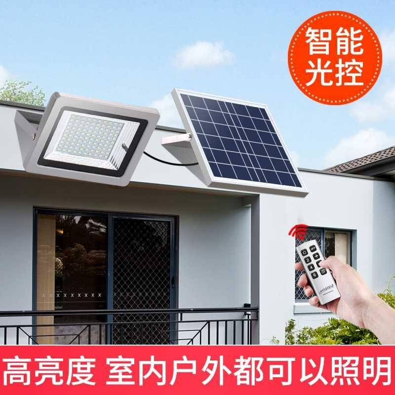 ♖Đèn năng lượng mặt trời hộ gia đình sân vườn trong nhà 120led sạc đèn ngoài trời không cắm cảm ứng tự động sáng✺