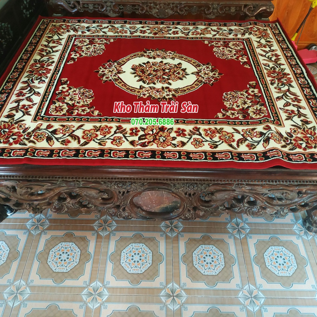 Thảm trải trập , chiếu ngựa,len dệt nhập khẩu cao cấp 1.6 x 2m