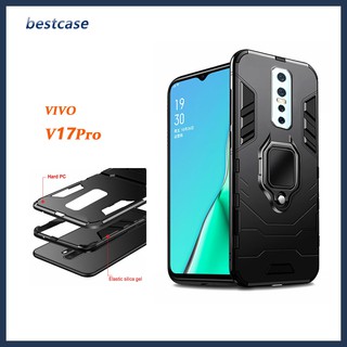 Ốp lưng cứng có nhẫn chống cho điện thoại VIVO V17 Pro