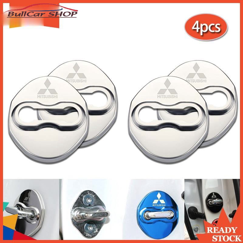 Set 4 bọc khóa cửa xe ô tô chất lượng cao LANCER ASX OUTLANDER GRANDIS Colt Plus Mitsubishi Car  Xpander, Attrage, Outlander, Pajero sport