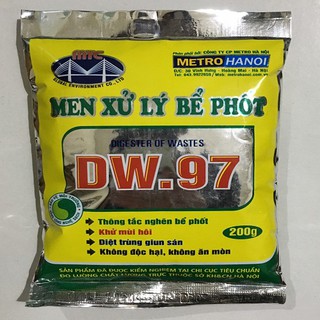Men xử lý bể phốt -dw.97