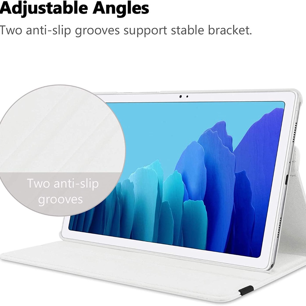 Ốp Máy Tính Bảng Có Giá Đỡ Xoay 360 Độ Cho Samsung Galaxy Tab A7 10.4 inch(2020) A7 Lite 8.7'' 2021 SM-T550/T505/507
