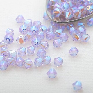 Hạt Pha Lê Swarovski 5328 - Size 4mm - Màu 371AB2X Violet AB2X