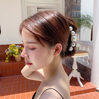 Kẹp Tóc Đính Ngọc Trai Xinh Xắn Theo Phong Cách Hàn Quốc Dành Cho Nữ