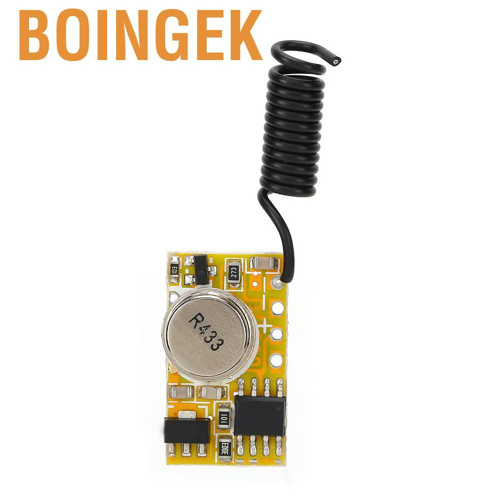 Boingek Mini remote switch 3.7V 4.5V 5V 6V Relay transmitter-receiver module with low