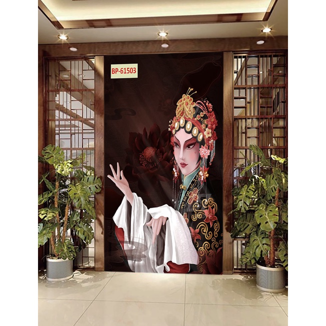Tranh lụa 3D Góc Phố Hongkong trung quốc