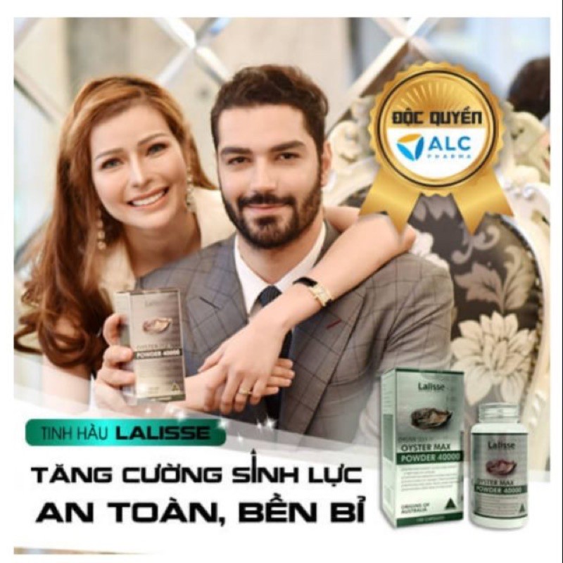 Tinh chất hàu LALISSE OYSTER MAX POWDER 40000 - Hỗ trợ tăng cường sinh lý