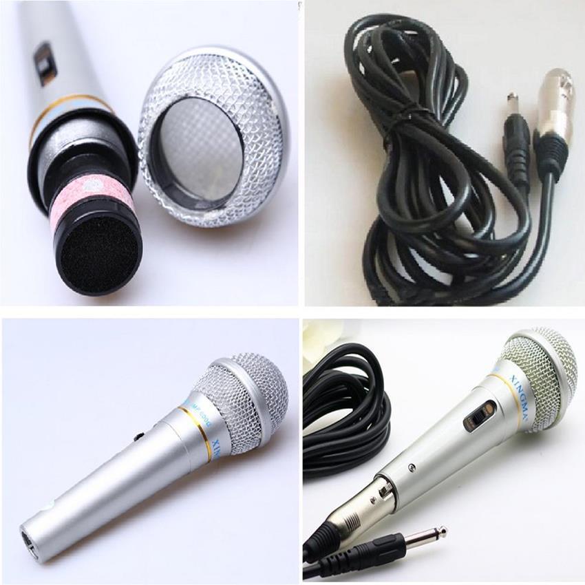 Mic Chống Hú, Chống Rè, Micro Karaoke XINGMA AK-319, Micro Chuyên Nghiệp Có Dây,Bắt Âm Tốt, Giọng Hay