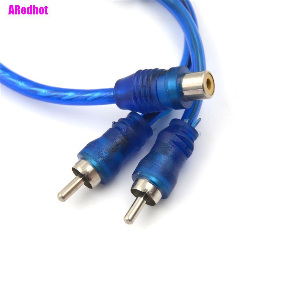 Dây Cáp Chuyển Đổi Âm Thanh Từ 1 Rca Female Sang 2 Male Y