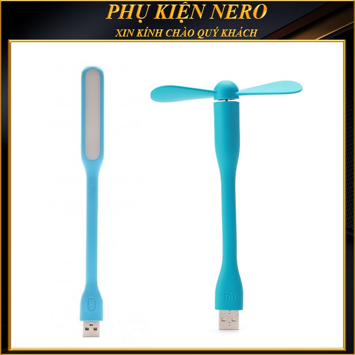 Quạt USB 2 Cánh Mini Cầm Tay Siêu Mát - Đèn USB Tiện Dụng
