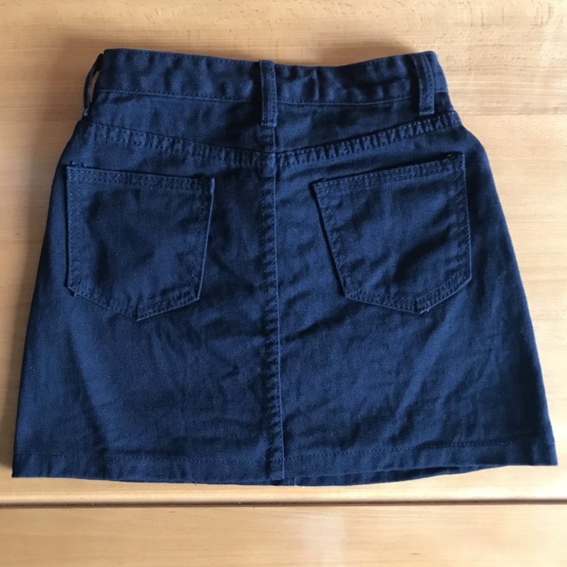 Chân váy jeans đen sz S