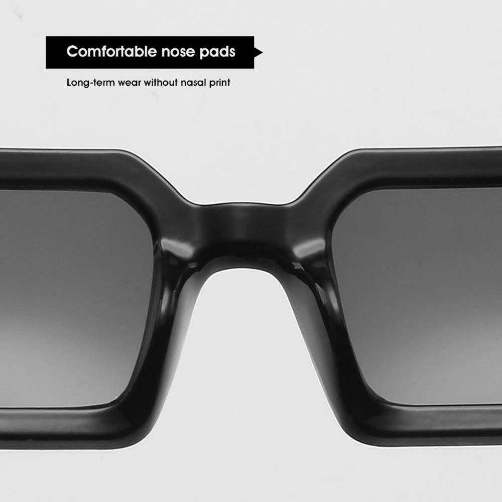 Kính Mát Gọng Vuông Họa Tiết Da Báo Phong Cách Punk Hip Hop Thời Trang Cho Nữ