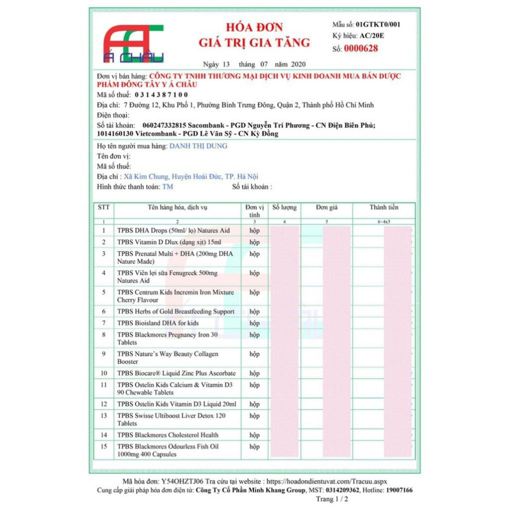 Viên uống sụn cá mập Healthy Care Shark 200 viên của Úc - ĐỦ BILL