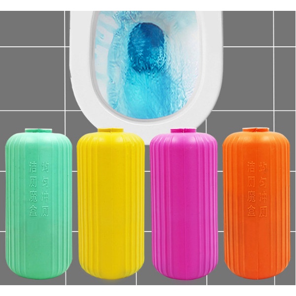 Lọ thả bồn cầu HQ LSM tẩy bồn cầu diệt khuẩn khử mùi cao cấp phiên bản mới nhất 4 hương thơm tự nhiên 180gram