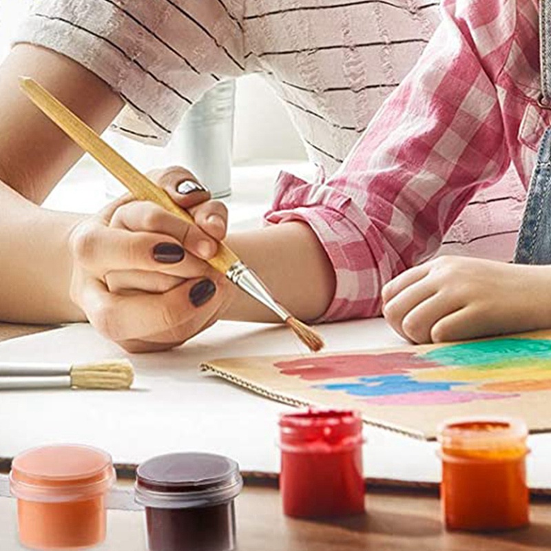 Bộ 100 Cốc Trong Suốt Dùng Đựng Màu Vẽ 3Ml/ 0.1 Oz