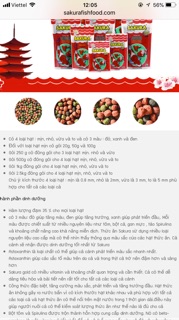 Thức ăn Sakura gold cho cá