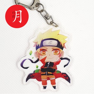 Móc khóa mica Naruto