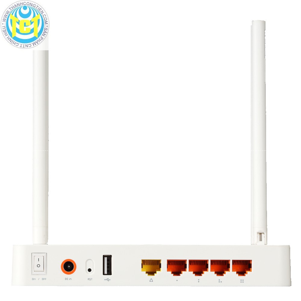 TOTOLINK A3002RU - Bộ Phát  Wi-Fi băng tần kép Gigabit AC1200 - màu Trắng