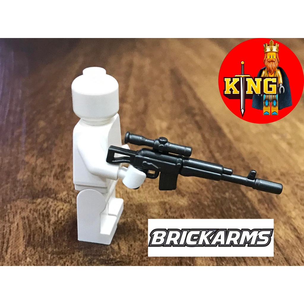BrickArms AK-SV Gunmetal Phụ kiện đồ chơi