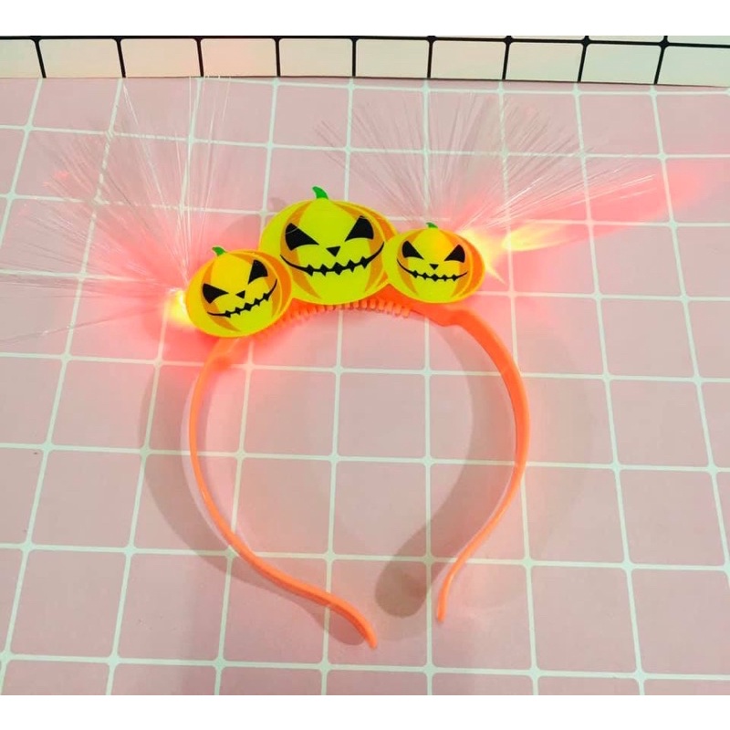 Bờm bí ngô đèn chơi hoá trang HALOWEEN | BigBuy360 - bigbuy360.vn