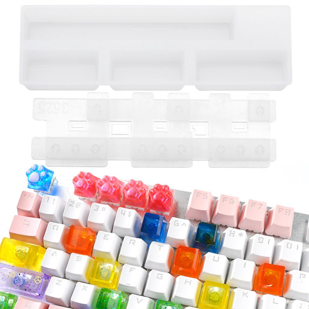 Khuôn Làm Nhựa Resin UV Hình Chìa Khóa 1|Khuôn Silicone Làm Bánh